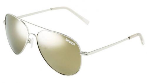 Sinner lunettes de soleil Morin unisexe pilote argent/or