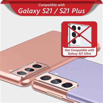 2 Pièces Protection écran pour Galaxy S21 Ultra avec 2 Pièces