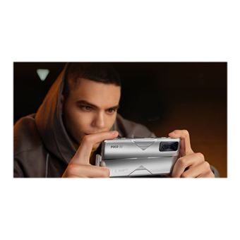 Xiaomi POCO F4 GT - 5G smartphone - dual-SIM - RAM 12 GB / intern geheugen 256 GB - OLED-scherm - 6.67" - 2400 x 1080 pixels (120 Hz) - 3x achtercamera's 64 MP, 8 MP, 2 MP - front camera 20 MP - ridderzilver - 1