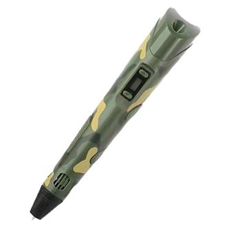 Stylo d'impression 3D SZSMART 3DBLB + 10M x 20 couleurs PLA/ABS - camouflage - 1