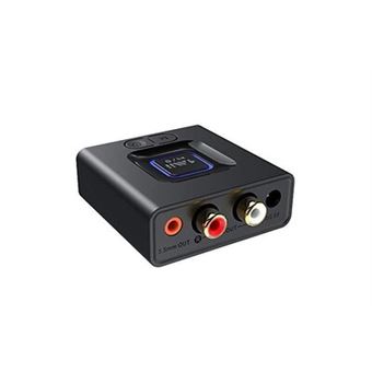 1mii mini récepteur audio sans fil, adaptateur bluetooth 5.0 pour système  stéréo domestique, avec faible latence extra bass, 3,5mm et rca, 12hrs  playt - Ecouteurs - Achat & prix