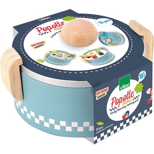 Jeu d'éveil en bois Popotte minus Vilac