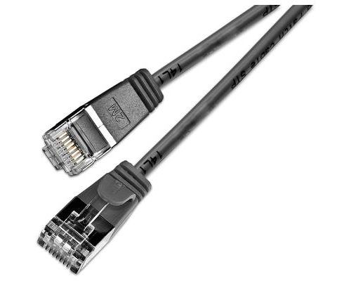 Wirewin Slim Light - Cordon de raccordement - RJ-45 (M) pour RJ-45 (M) - 1 m - F/FTP - CAT 6 - démarré, sans crochet, bloqué - orange