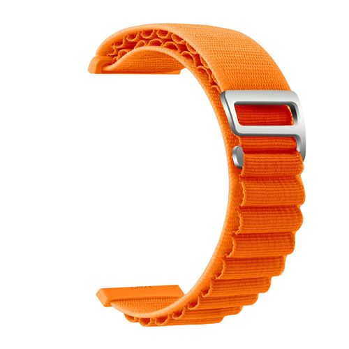 Bracelet orange pour Apple Watch Ultra 49mm silicone avec fermoir