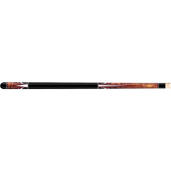 Queue De Billard Buffalo Maxton Minerva N°4 - Carambole, Érable Massif, 500g, 141cm - Avec Extension