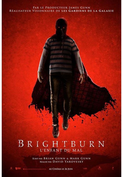 BrightBurn - L'enfant du Mal - 2019 - Jackson A. Dunn, Elizabeth Bank - 40x60cm - Affiche de cinéma originale pliée
