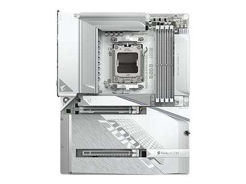 Gigabyte - AORUS B850 STEALTH ICE - Carte-mère - ATX - Socket AM5 - AMD B850 Chipset - Image 6