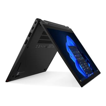 Lenovo ThinkPad L13 2-in-1 Gen 5 21LM - Conception inclinable - Intel Core Ultra 7 - 155U / jusqu'à 4.8 GHz - Win 11 Pro - Intel Graphics - 16 Go RAM - 512 Go SSD TCG Opal Encryption 2, NVMe - 13.3" IPS écran tactile 1920 x 1200 - Wi-Fi 6E, Bluetooth -