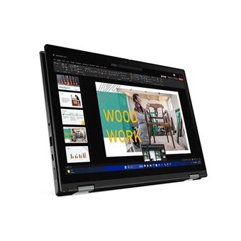 Lenovo ThinkPad L13 2-in-1 Gen 5 21LM - Conception inclinable - Intel Core Ultra 7 - 155U / jusqu'à 4.8 GHz - Win 11 Pro - Intel Graphics - 16 Go RAM - 512 Go SSD TCG Opal Encryption 2, NVMe - 13.3" IPS écran tactile 1920 x 1200 - Wi-Fi 6E, Bluetooth -