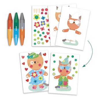 Coffret loisirs creatfis les animaux et leurs maisons