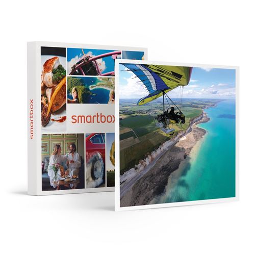 SMARTBOX - Coffret Cadeau Survol des falaises de la Côte d’Albâtre en ULM avec photos-Sport & Aventure
