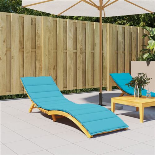 VIDAXL - Coussin de chaise longue - Turquoise - Image 3