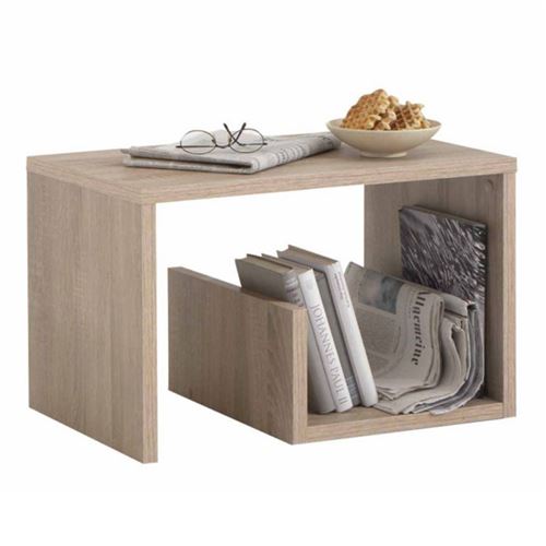 FMD Table basse 2-en-1 59 x 36 x 38 cm Chêne