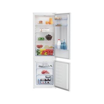 BEKO Réfrigérateur congélateur encastrable BCHA275K41SN, 262 L, Semi No Frost, Glissières