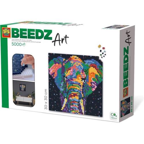 Ses Creative - Beedz Art - Eléphant Fantaisie 5000