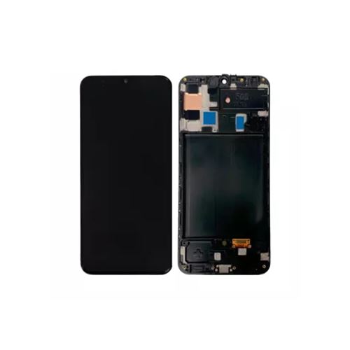 Original Ecran LCD Vitre tactile Noir pour Samsung Galaxy A50 A505 GH82-19204A GH82-19289A GH82-19711A GH82-19713A GH82-19714A
