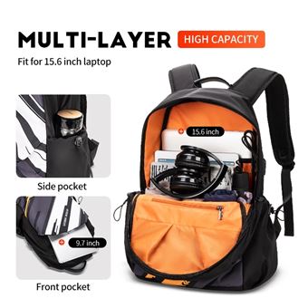 Sac à Dos Sport Avec Compartiment à Chaussures – 28L, étanche, Pour Football, Basket