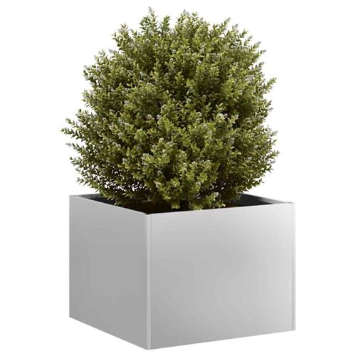Vidaxl Jardinière En Acier - 40X40x30 Cm - Image 3
