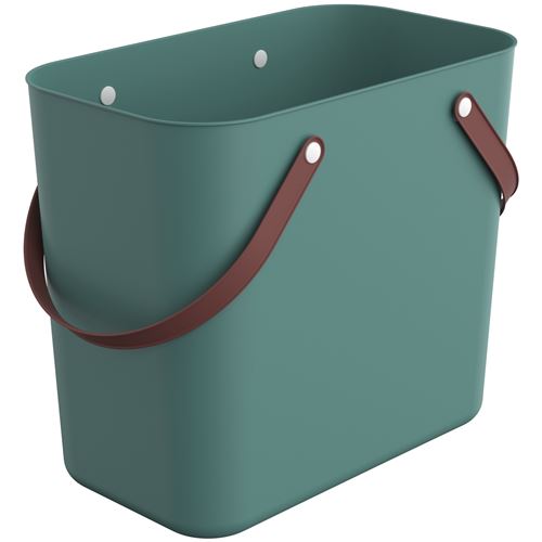 Sac pour les courses Rotho Albula Multibag Classic, couleur vert, 25l, en plastique