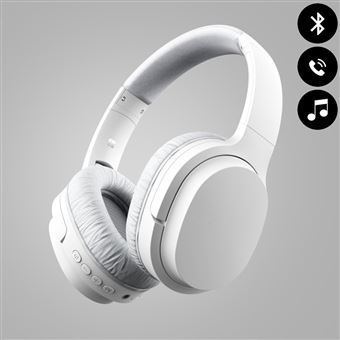 Casque Bluetooth Blanc - 1