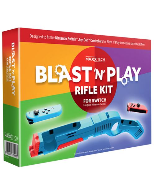 Blast ‘n’ Play Rifle Kit - Nintendo Switch
