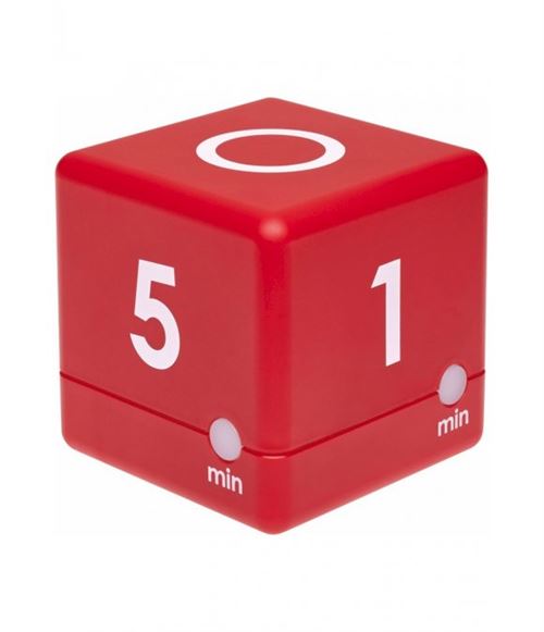 Non Communiqué Rouge Tfa Dostmann Timer Cube Minuteur Numérique