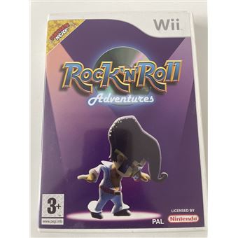 Jeu Wii Rock 'N' Roll Adventures, Occasion état Correct, Boîte Et Instructions Non Garanties