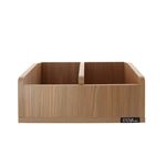Enova hifi Vinyle Bac 45t Swe - Meuble bois pour vinyles 45 tours