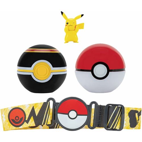 Pokémon - Ceinture Clip 'N' Go - Pikachu - Figurine pour enfant
