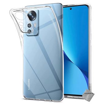 Coque TPU Antichoc Thunder Pour Xiaomi 12 Et 12x - Protection Robust - Noire - Neuf