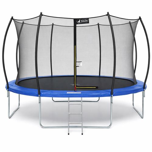 Trampoline jardin fpr bleu ø430 + échell