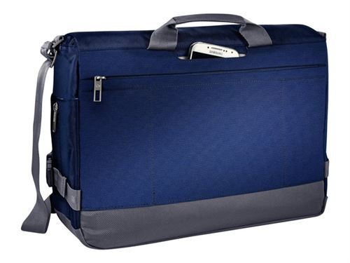 Leitz Complete Messenger Smart Traveller - Sacoche pour ordinateur portable - 15.6 - bleu titane