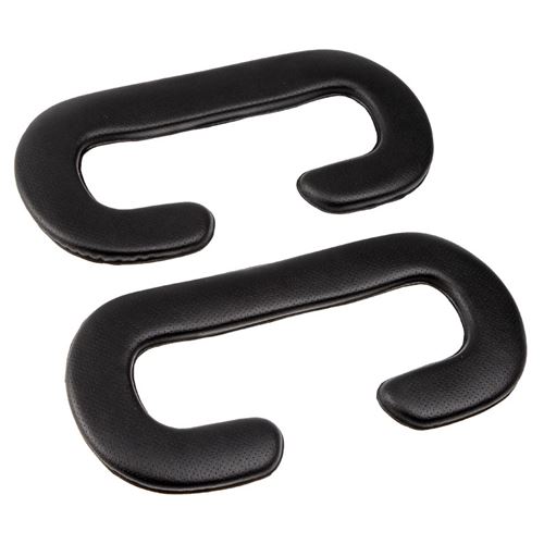 - vr cover htc vive schaumstoff-einlage 6mm (2x) - kunstleder noir