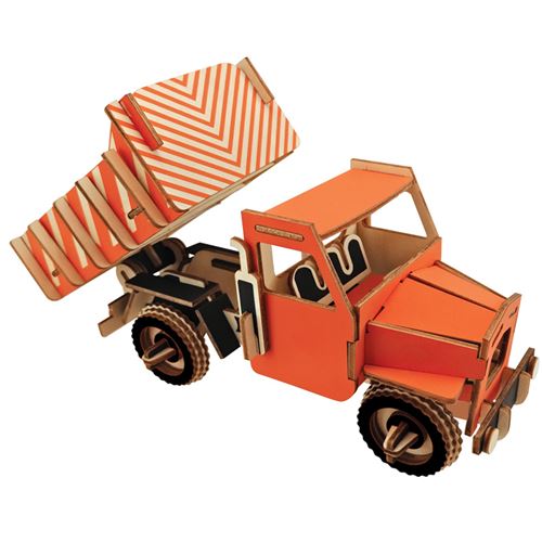 Puzzle 3D 65 pièces - Camion benne