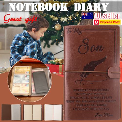 Gardez votre carnet de styles Journal Carnet en cuir rétro à