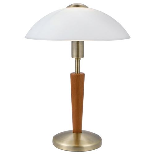 Lampe de table SOLO 1 1 ampoule bronze