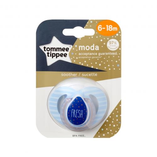 Sucette closer to nature moda 6-18m garçon - tommee tippee