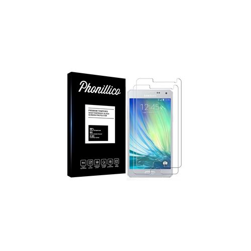 Verre Trempe pour Samsung Galaxy A5 2015 A500 [Pack 2] Film Vitre Protection Ecran Ultra Resistant Phonillico®