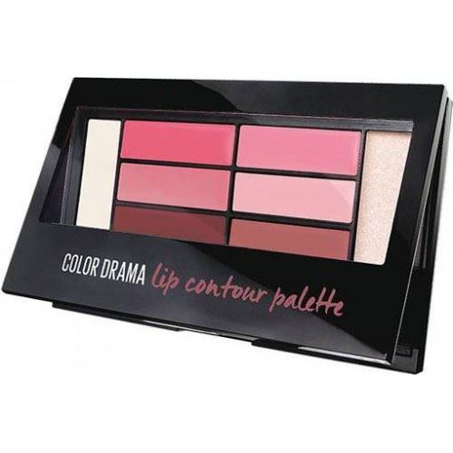 Maybelline Color Drama Lip Contour Contour Palette 1 Blushed 02 X 3