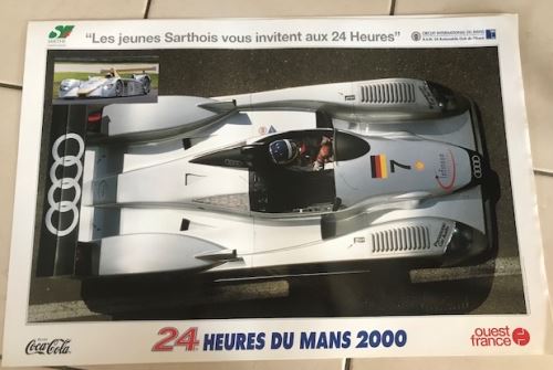 Acheter 24H du Mans - 2000 - AUDI - AFFICHE État correct - 29,99 € 24H du Mans - 2000 - AUDI - AFFICHE État correct - N/A reconditionné disponible sur Fnac