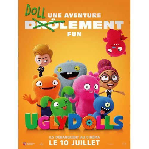 Ugly Dolls - 2019 - Kelly Asbury - Pitbull - 116x158cm - Affiche