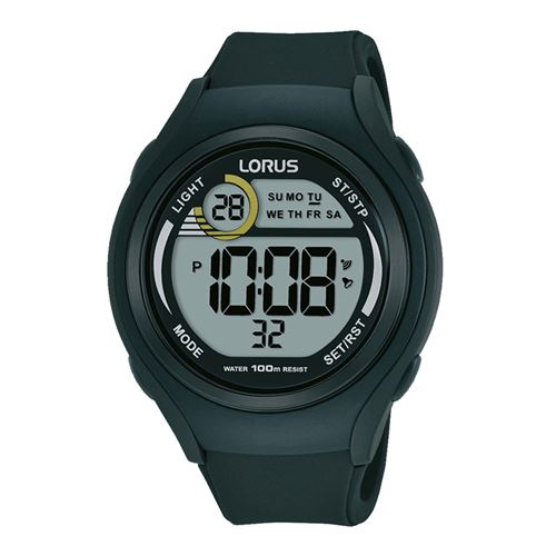 Lorus Montres Noir Pour Homme - R2373Lx9
