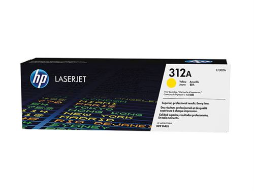 Toner HP 312A cartouche d'origine - Jaune - CF382A