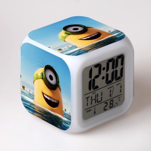 Stack Multicolore Réveil Enfant Led Multifonctionnel Coloré - Minions #50 - Image 1