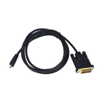 Connectique Audio / Vidéo Temium Adaptateur Micro HDMI M vers VGA F Noir -  4384628