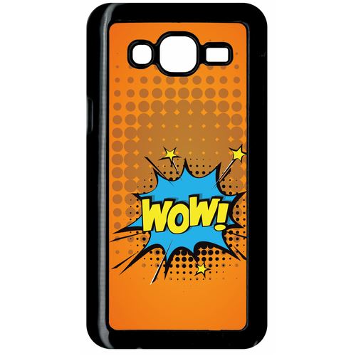 Coque Samsung Galaxy J5 (2015) Wow Fond Orange