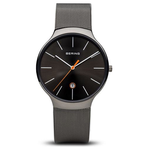 Bering Montre Femme, Homme, Mixte 13338-077 Gris