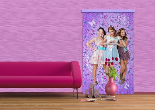 Ag Design Violetta Rideau De Chambre D Enfant Multicolore 140 X 245 Cm Achat Prix Fnac