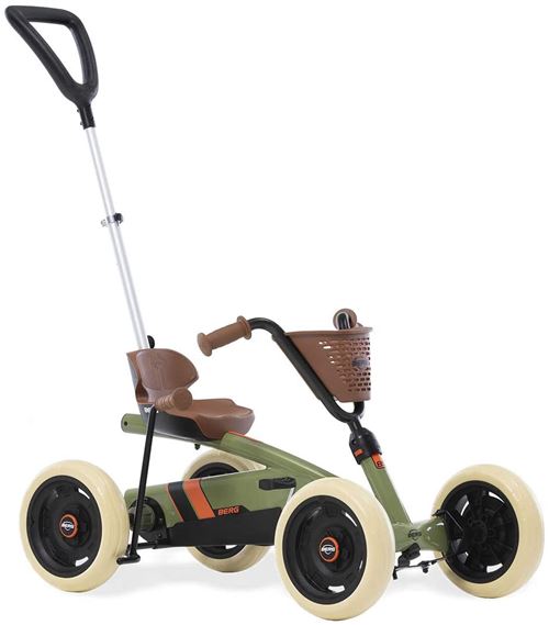 Kart à pédales Buzzy Retro 2en1 Vert - De 2 à 5 ans