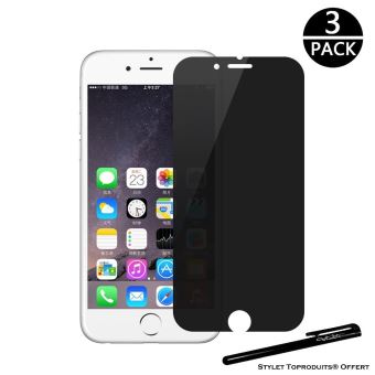 Protection écran Verre Trempé Pour IPhone 8 - Modèle "Espion" / Privacy, Anti-regard, NOVAGO